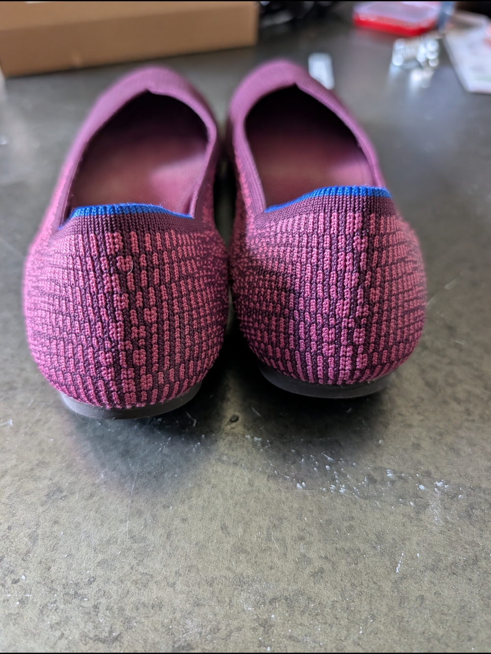 Rothy's Fig Python Flats Rounded Toe - Picture 3 of 6